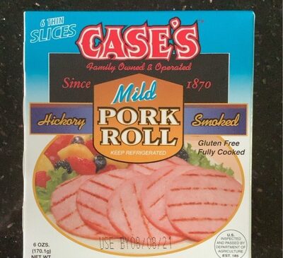 Hickory Smoked Mild Pork Roll, Hickory Smoked