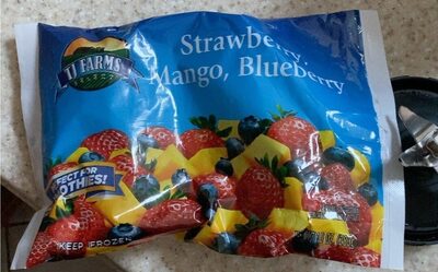 Strawberry Mango, Blueberry