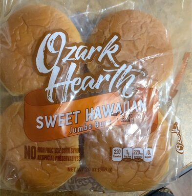 Sweet Hawaiian Jumbo Buns, Sweet Hawaiian