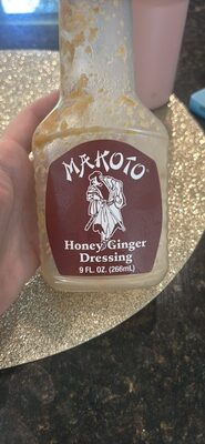 Honey Ginger Dressing, Honey Ginger