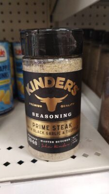 Prime Steak With Black Garlic & Truffle Seasoning, Prime Steak With Black Garlic & Truffle