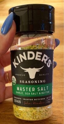 Master Salt (Garlic, Sea Salt & Butter) Seasoning, Master Salt (Garlic, Sea Salt & Butter)