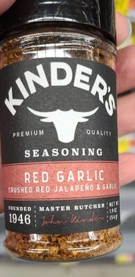 Red Garlic Crushed Red Jalapeno & Garlic Seasoning, Red Garlic