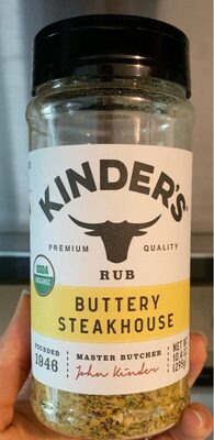 Buttery Steakhouse Seasoning, Buttery