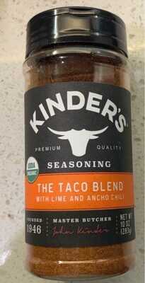The Taco Blend With Lime And Ancho Chili Seasoning, Lime And Ancho Chili