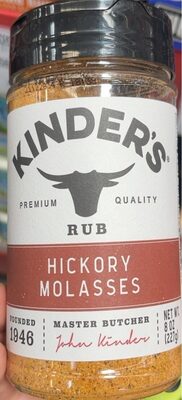Hickory Molasses Rub, Hickory Molasses