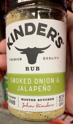 Smoked Onion & Jalapeno Rub, Smoked Onion & Jalapeno