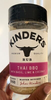 Thai BBQ With Basil, Lime & Coconut Rub, Thai BBQ With Basil, Lime & Coconut
