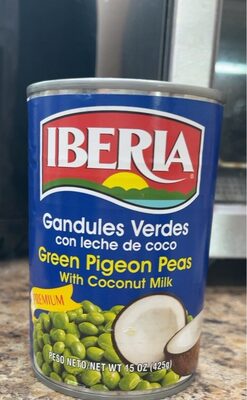 Premium Green With Coconut Milk Pigeon Peas