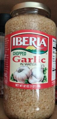 Chopped In Water Garlic
