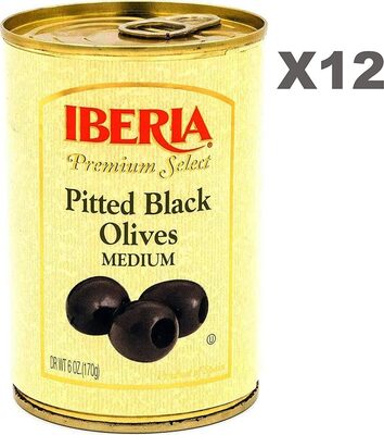 Pitted Black Olives Medium