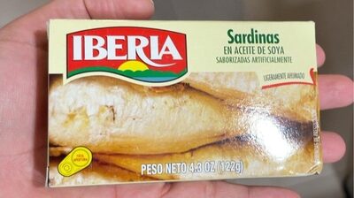 Iberia Sardines In Vegetable Oil, 4.2 Oz