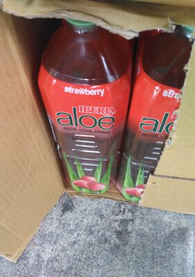Strawberry Aloe Vera Drink, Strawberry