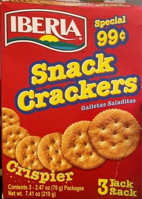 Crispier Snack Crackers