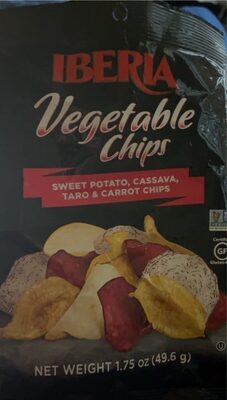 Sweet Potato, Cassava, Taro & Carrot Chips Vegetable Chips, Sweet Potato, Cassava, Taro & Carrot Chips