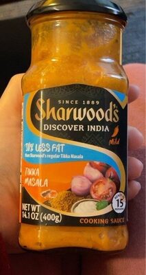 30% Less Fat Tikka Masala Simmer Sauce