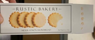 Meyer Lemon Shortbread, Meyer Lemon
