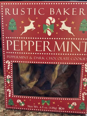 Peppermint & Dark Chocolate Cookies, Peppermint & Dark Chocolate