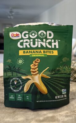 Original Good Crunch Banana Bites, Original