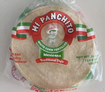Traditional Mexicana Style White Corn Tortillas, Traditional Mexicana