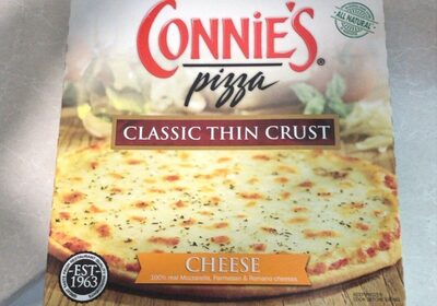 Cheese 100% Real Mozzarella, Parmesan & Romano Cheeses Classic Thin Crust Pizza, Cheese