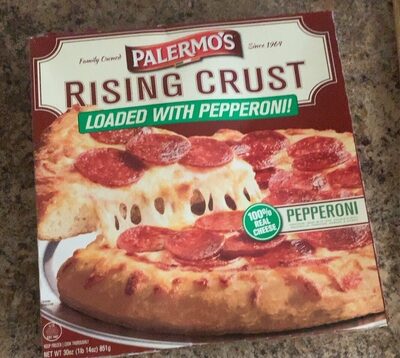 Pepperoni Pork, Chicken & Beef Mozzarella, Marinara Sauce Rising Crust Pizza, Pepperoni