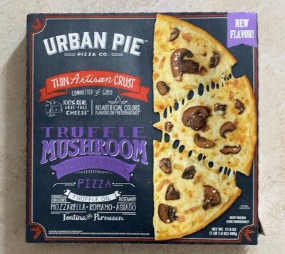 Truffle Mushroom Cremini & White Thin Artisan Crust Pizza, Truffle Mushroom Cremini & White