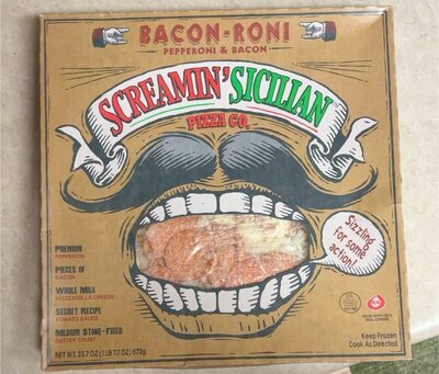 Bacon-Roni Pepperoni & Bacon Cheese, Bacon-Roni