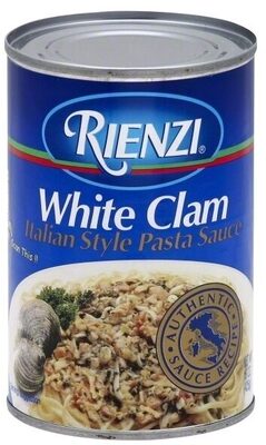 White Clam Italian Style Pasta Sauce
