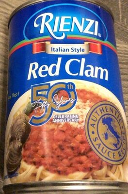 Red Clam Italian Style Pasta Sauce