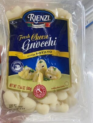 Fresh Cheese With Potato Gnocchi