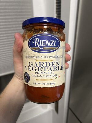 Garden Vegetable Pasta Sauce, Garden Vegetable