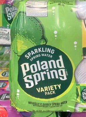 Sparkling Natural Spring Water, Zesty Lime, Lively Lemon, Triple Berry