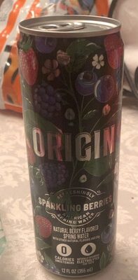 Berry Flavored Spring Water, Berry