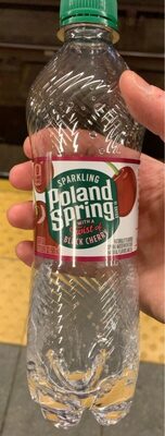 Sparkling Natural Spring Water, Black Cherry