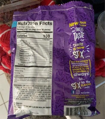 Fuego Hot Chili Pepper & Lime Flavored Corn Snack Sticks, Fuego
