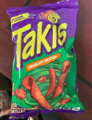 Crunchy Fajitas Flavored Tortilla Chips, Crunchy Fajitas