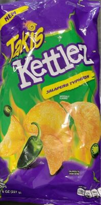 Jalapeno Typhoon Flavored Potato Chips, Jalapeno Typhoon