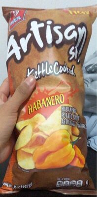 Habanero Fury Flavored Potato Chips, Habanero Fury