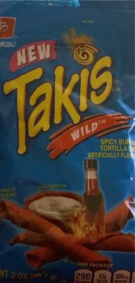 Wild Spicy Buffalo Flavored Tortilla Chips, Wild