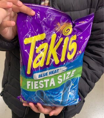 Blue Heat Hot Chili Pepper Tortilla Chips, Hot Chili Pepper