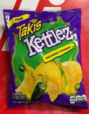 Jalapeno Typhoon Flavored Potato Chips, Jalapeno Typhoon