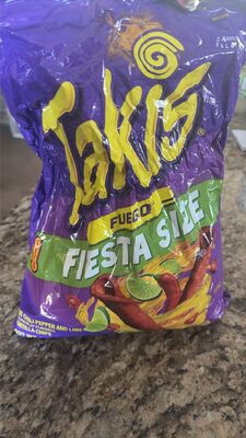Fuego Hot Chili Pepper & Lime Tortilla Chips, Fuego