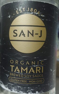 Organic Tamari Gluten Free Soy Sauce, Tamari