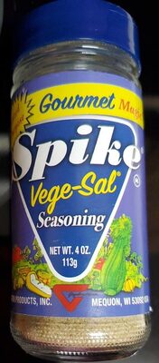 Spike, Vege-Sal, Vegetized All Purpose, Gourmet Seasoning