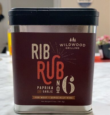 Paprika And Garlic Rib Rub, Paprika And Garlic