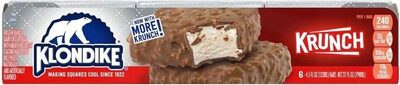 Krunch Frozen Vanilla Dairy Dessert Bars With Milk Chocolatey Coating And Crispy Rice Pieces, Krunch
