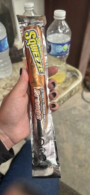 Orange Electrolyte Freezer Pops, Orange