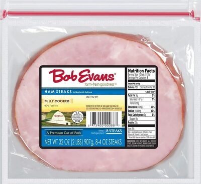 Natural Juices Ham Steaks