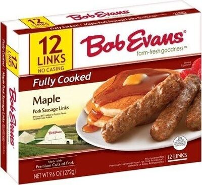 Maple Fully Cooked Pork Sausage Links, Maple
